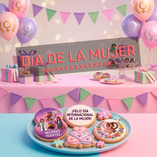 Galletas Personalizadas para el Día de la Mujer